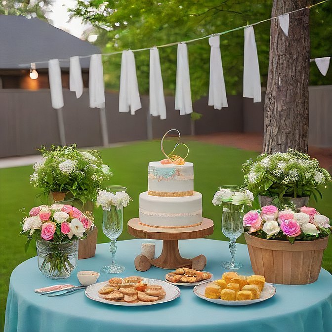 Backyard Baby Shower Ideas 
