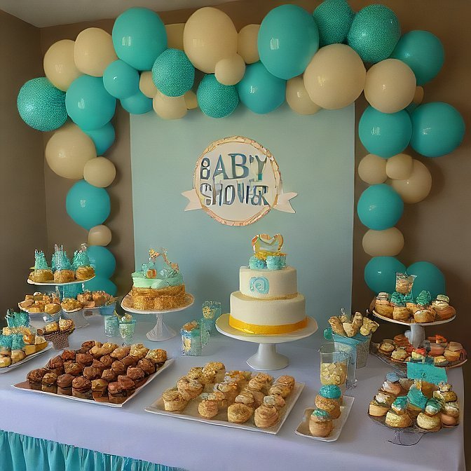 Baby Shower Timeline