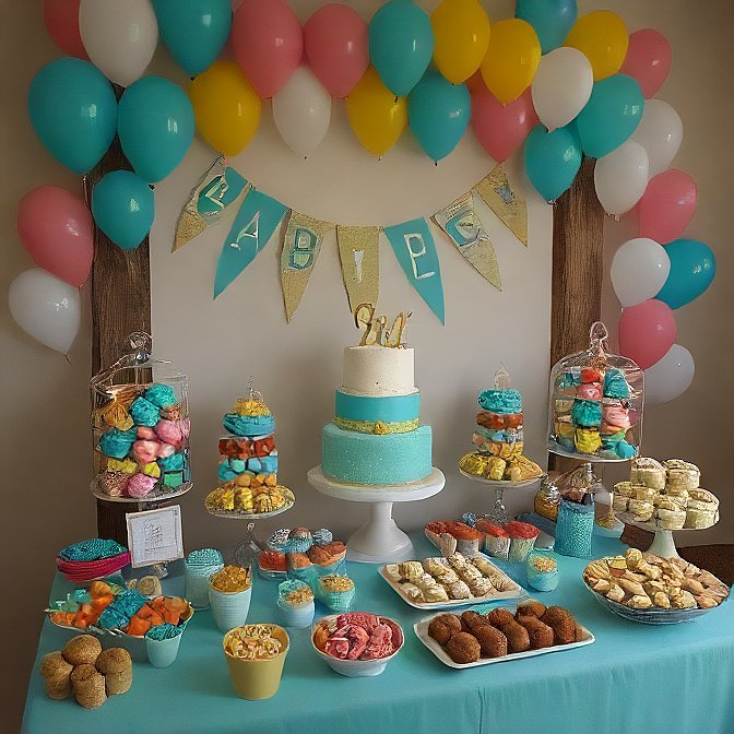 Baby Shower Timeline