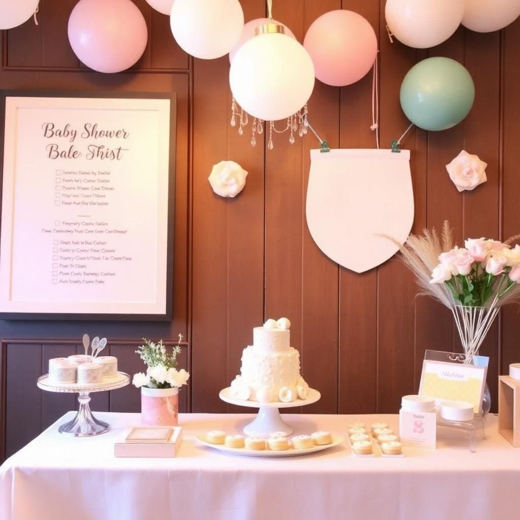 Baby Shower Checklist