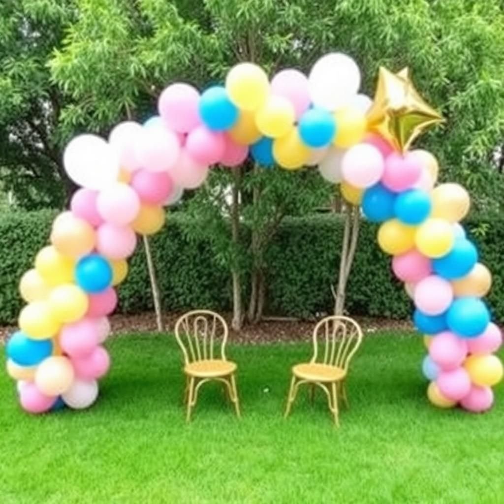 Baby Shower Balloon Arch Ideas