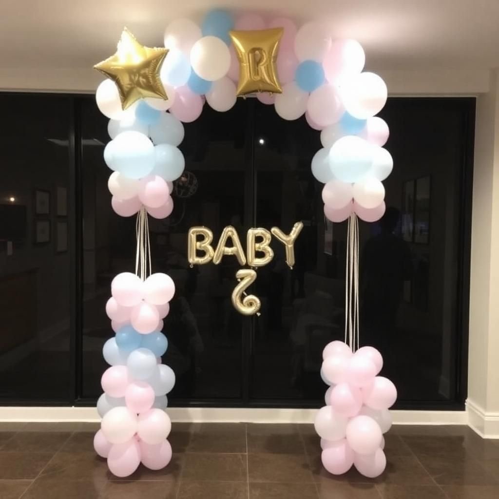 Baby Shower Balloon Arch Ideas