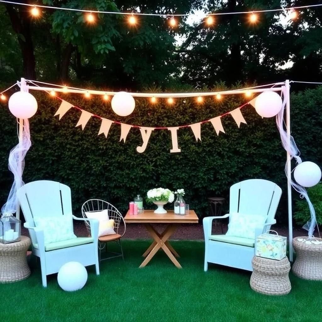 Backyard Baby Shower