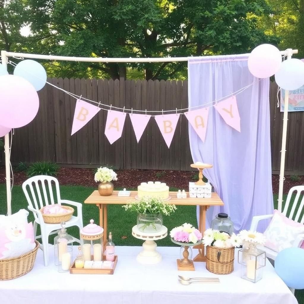 Backyard Baby Shower