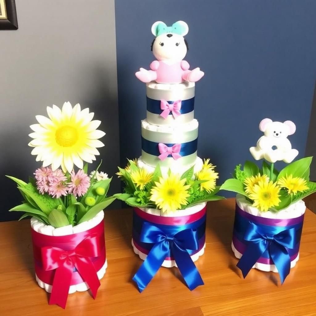 Baby Shower Centerpieces