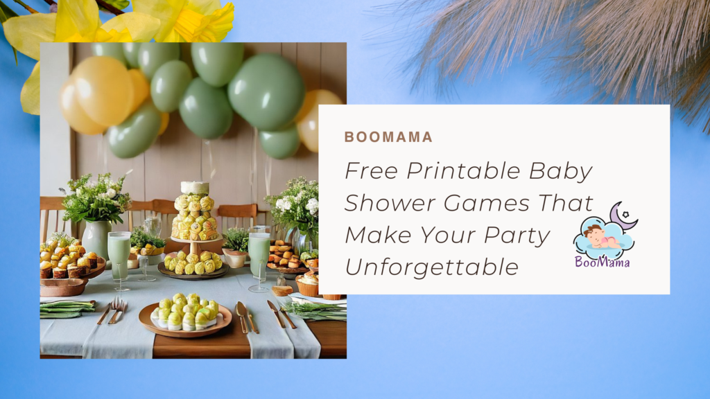 Free Printable Baby Shower Games That Make Your Party Unforgettable