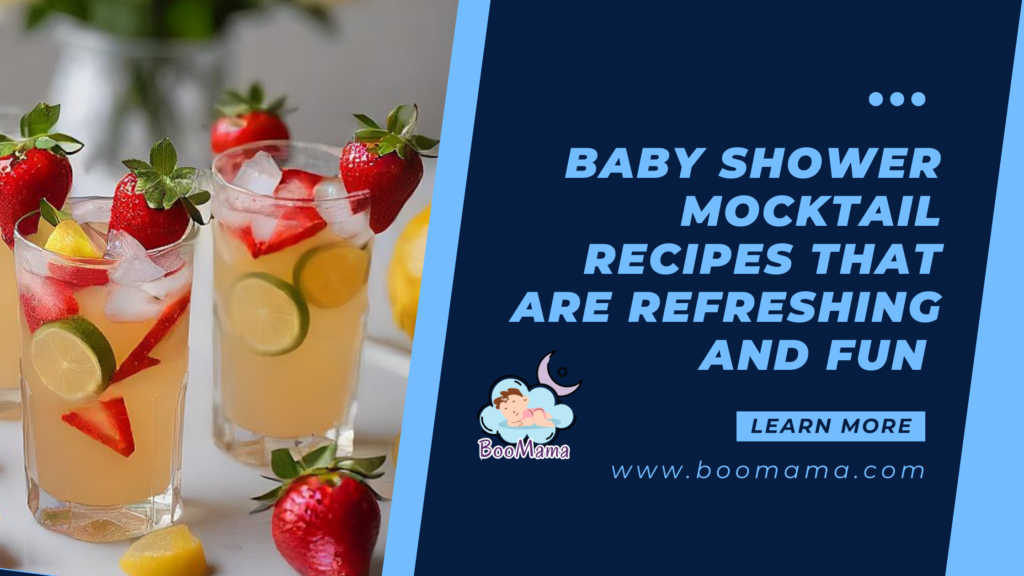 Baby Shower Mocktail Recipes That Are Refreshing and Fun 