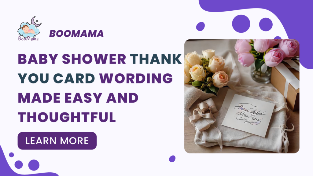 Baby Shower Thank You Card Wording Made Easy and Thoughtful 