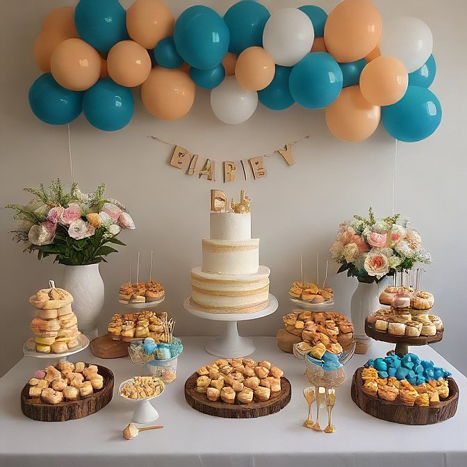 Minimalist Baby Shower 