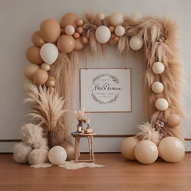 baby shower backdrop ideas