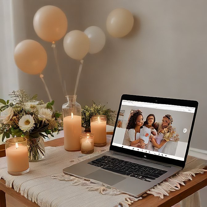  virtual baby shower 