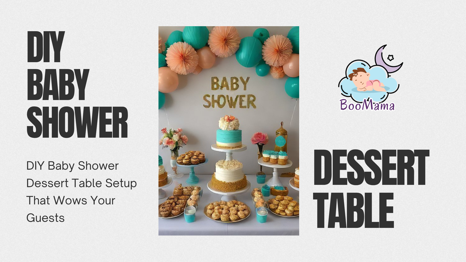 DIY Baby Shower Dessert Table Setup That Wows Your Guests 