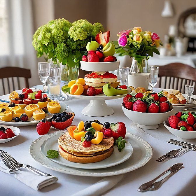 Brunch Baby Shower Menu Ideas