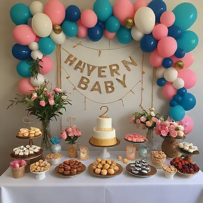 Modern Baby Shower 