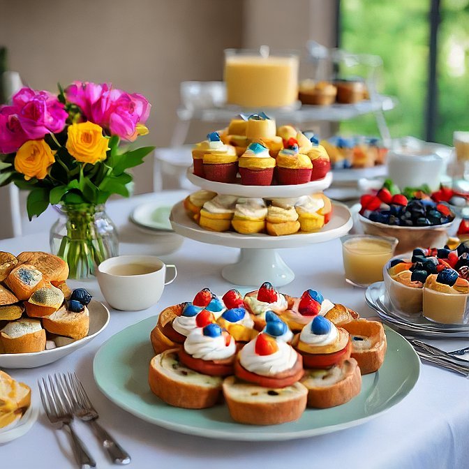 Brunch Baby Shower Menu Ideas