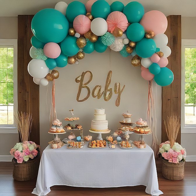 Modern Baby Shower 