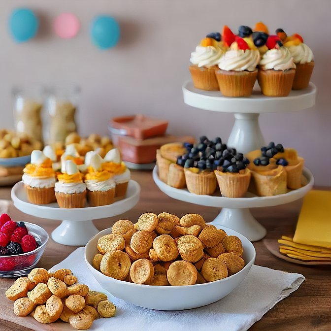 Sweet and Savory Baby Shower Snacks 
