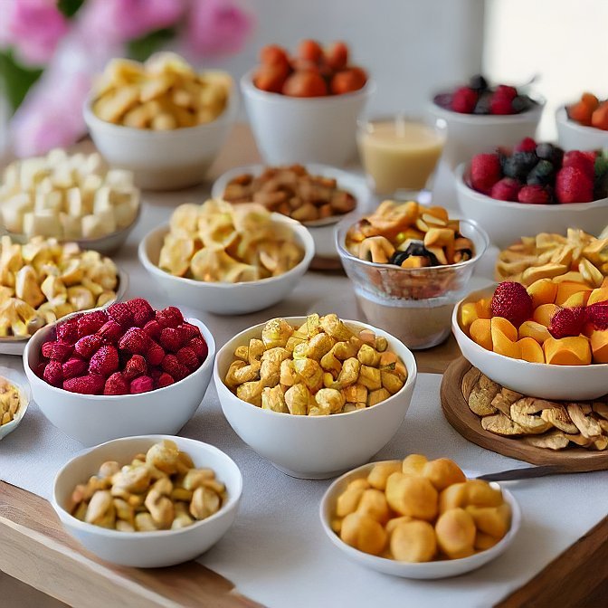 Sweet and Savory Baby Shower Snacks 