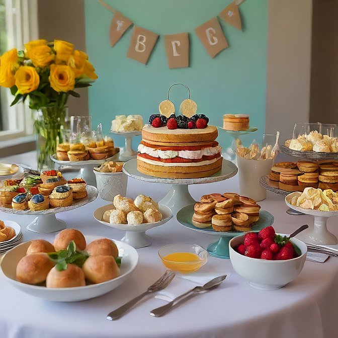 Brunch Baby Shower Menu Ideas